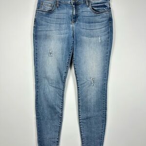 KUT From The KLOTH Women's Skinny Jeans in Blue